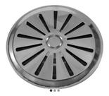 Ralo Fundo Anti Turbilhão Inox Para Cano 50mm Para Piscinas