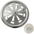 Ralo Grelha 10cm Redondo Tampa Ralo Sistema Abre e Fecha Com Fecho Aço Inox 201 Para Banheiro Veda Cheiro Antiodor Luxo