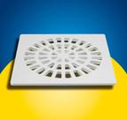 Ralo grelha 150x150mm FORTLEV