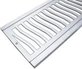 Ralo Grelha Concavo Pedestre 20x50 Parafusado Costa Navarro