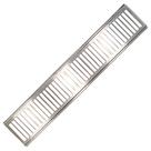 ralo grelha de aluminio com porta grelha 15 x 100 cm ralo grelha de aluminio com porta grelha 15 x 100 cm