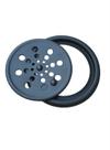 Ralo Grelha Inox Preto Black Banheiro C/ Caixilho Redondo 10x10 C/ Fecho
