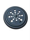 Ralo Grelha Inox Preto Black Banheiro Redondo 15x15 C/ Caixilho