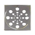 ralo grelha inox quadrada overtime 10cm com fecho