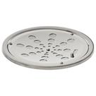 Ralo Grelha Inox Redonda 10cm Polida Com Caixilho Com Fecho - ESTILMAX