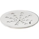 Ralo Grelha Inox Redonda 15cm Polida Sem Caixilho Com Fecho - ESTILMAX