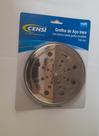 Ralo Grelha Inox Redondo + Suporte Caixilho 15cm Censi 7732
