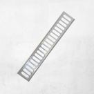 Ralo Grelha Linear Suporte Inox Area externa 15x50 AC Grelhas 3202P