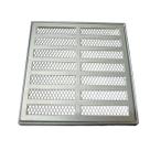 Ralo Grelha Pluvial 20x20 Aluminio com Tela Anti Escorpião e Suporte