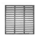 Ralo Grelha Quadrado Ferro Fundido Esgoto Escoamento 80x80cm