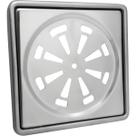 Ralo Inox 10x10 E Caixilho Porta Grelha Inox 304 Kit Banheiro Suporte Ralo Quadrado 10cm Tampa Caixa Sifonada Box Lavabo Ralo para Quintal Lavanderia Ralo Inox 10x10 E Caixilho Porta Grelha Inox 304 Kit Banheiro Suporte Ralo Quadrado 10cm Tampa Caixa Sifonada Box Lavabo Ralo para Quintal Lavanderia
