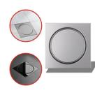 Ralo Inox 12,5 x 12,5 Select Grelha Com Caixilho - Mozaik