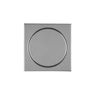 Ralo Inox 17,5X17,5Cm Sem Furos Mzk