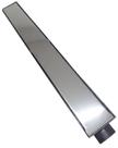 Ralo Inox Linear Oculto 6X50 C/ Caixa Coletora Preta Saída Linear - ZNubi Grelhas & Cia