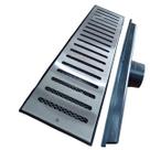 Ralo Inox modelo 15x50 com Tela Anti Insetos e Caixa Coletora Pluvial Tubo de 100mm - Ficone & Reis