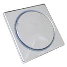 Ralo Inox Para Piso Click Cromado 10x10 Cm