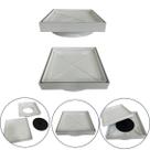 Ralo Inteligente 15x15 Oculto Piso/ Porcelanato Cor Branco
