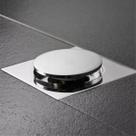 Ralo Inteligente Click Banheiro 15x15 Cm Inox Smart Padrão