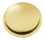 Ralo Inteligente Click Dourado Redondo 10X10cm Fineza
