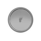 Ralo Inteligente Click Inox 10 Cm Redondo Banheiro Cromado Lavabo Veda Cheiro