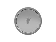 Ralo Inteligente Click Inox 15 Cm Redondo Banheiro Cromado Lavabo Veda Cheiro
