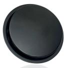 Ralo Inteligente Click Inox 15 Cm Redondo Banheiro Preto Lavabo Veda Cheiro