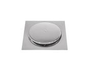 Ralo Inteligente P/ Piso Em Inox Modelo Click 15x15cm