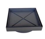 Ralo Invisível 10x10cm Banheiro Cola Porcelanato Sifonado