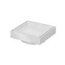 Ralo invisivel branco com tampa oculta saida 100mm