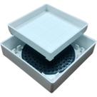 Ralo Invisivel Deplasti 10 X 10 Branco
