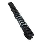 Ralo Invisível Linear Banheiro Sifonado 50cm Preto