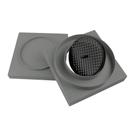 Ralo Invisivel Oculto Kit Completo Seca Piso 10x10 Escuro Cód. 3911