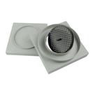 Ralo Invisivel Oculto Kit Completo Seca Piso 15x15 Claro Cód. 3921