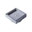 Ralo Invisível Oculto Quadrado Seca Piso Porcelanato Inteligente 13cm x 13cm Cinza Giofer Ralo Invisível Oculto Quadrado Seca Piso Porcelanato Inteligente 13cm x 13cm Cinza Giofer
