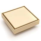 Ralo invisivel quadrado 11x11 bege