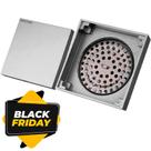 Ralo Invisivel Quadrado10x10 Tampa Oculta Discreto Alta Qualidade e Durabilidade Novo