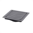 Ralo jjm hide cesto e tampa oculta 15x15 pvc cinza