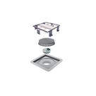 Ralo Linear 10 x10cm Elleve Square Tampa Oculta 7343