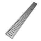 Ralo Linear 10x100 Inox 304 Quintal Borda Piscina modelo Tradicional com Tela Anti Insetos