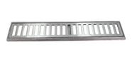 Ralo Linear 10x50 Grelha Aluminio Fundido Com suporte Ralo Linear 10x50 Grelha Aluminio Fundido Com suporte