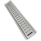 Ralo Linear 10x50 Inox 304 com Suporte de Sobrepor com Tela Anti Insetos