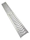 Ralo Linear 15x100, Coleta Água Pluvial Grelha Alumínio