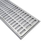 Ralo Linear 20x50 cm Grelha Caixilho Com Suporte Aro Em Alumínio Ralo Linear 20x50 cm Grelha Caixilho Com Suporte Aro Em Alumínio