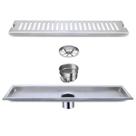 Ralo Linear 40cm Inox Banheiro Area Externa Anti Odor Inseto
