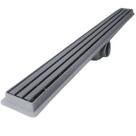 Ralo Linear 5x70 Box Banheiro Inox Escovado Trilho Coletor Cinza com Tela