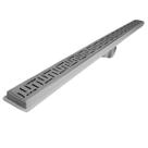 Ralo Linear 5x80 Banheiro Inox Oriente Coletor Cinza Saídas 40mm com Tela (5cm x 81cm)