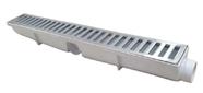 Ralo Linear 6x50 modelo Grelha Aluminio com Coletor Branco - Ficone Reis