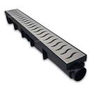 Ralo Linear 6x50 modelo Grelha Inox com Tela Anti Insetos e Coletor Preto - Ficone Reis