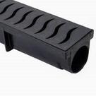 Ralo Linear 6x50 modelo Grelha Plastico com Coletor Preto - Ficone Reis