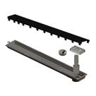 Ralo Linear 75cm Saída Extremidade Black Mate Versatile 4260